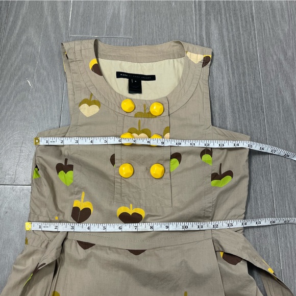 Marc by Marc Jacobs Y2K Heart Leaves Pinafore Dress As Seen On Victoria Beckham - Picture 15 of 16